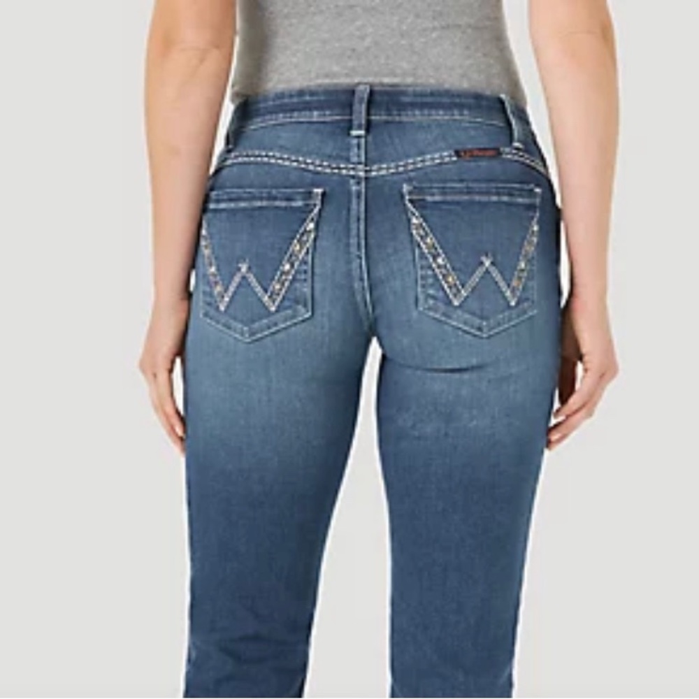 Wrangler Shiloh No Gap waistband jeans 34” inseam